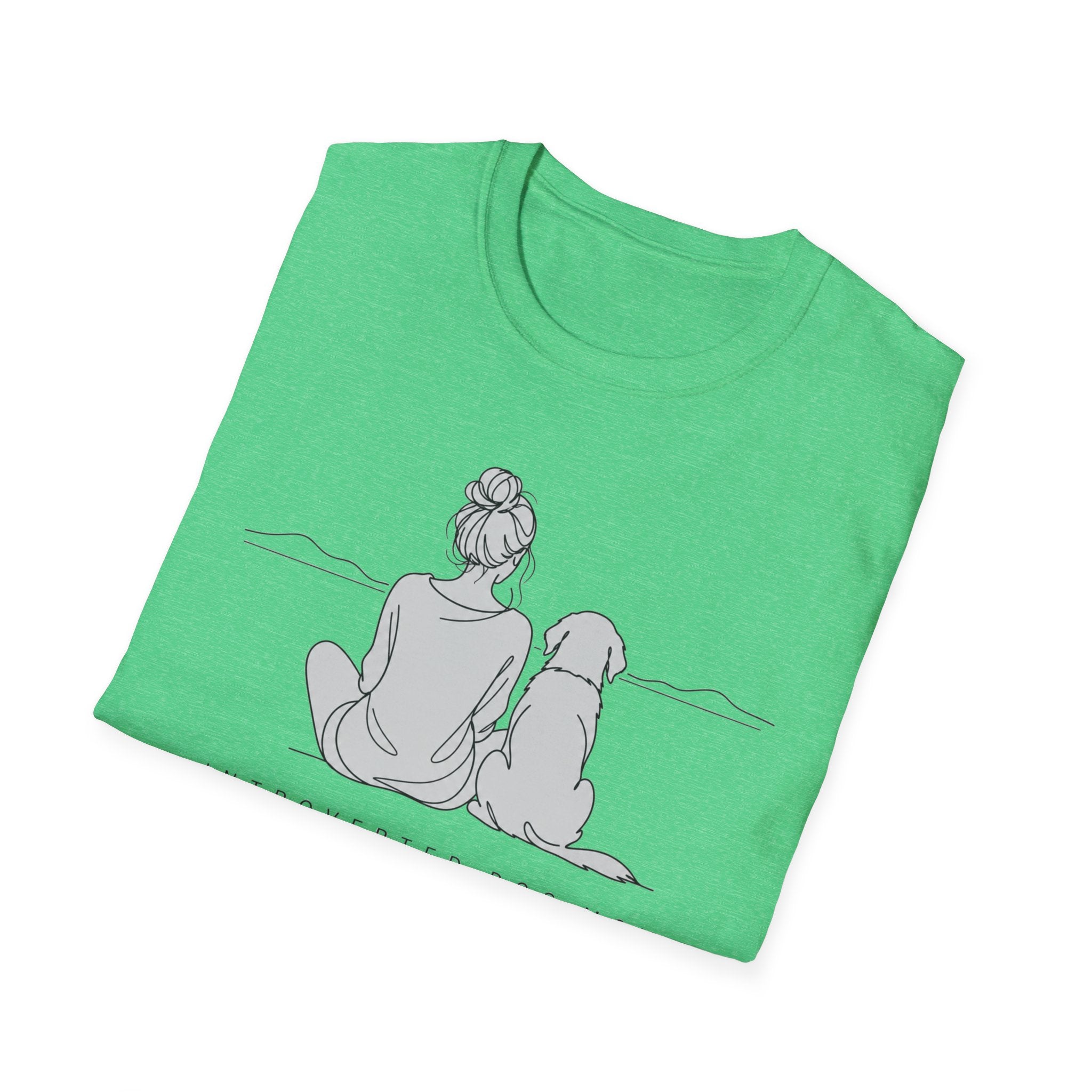 Introverted Dog Mom T-Shirt