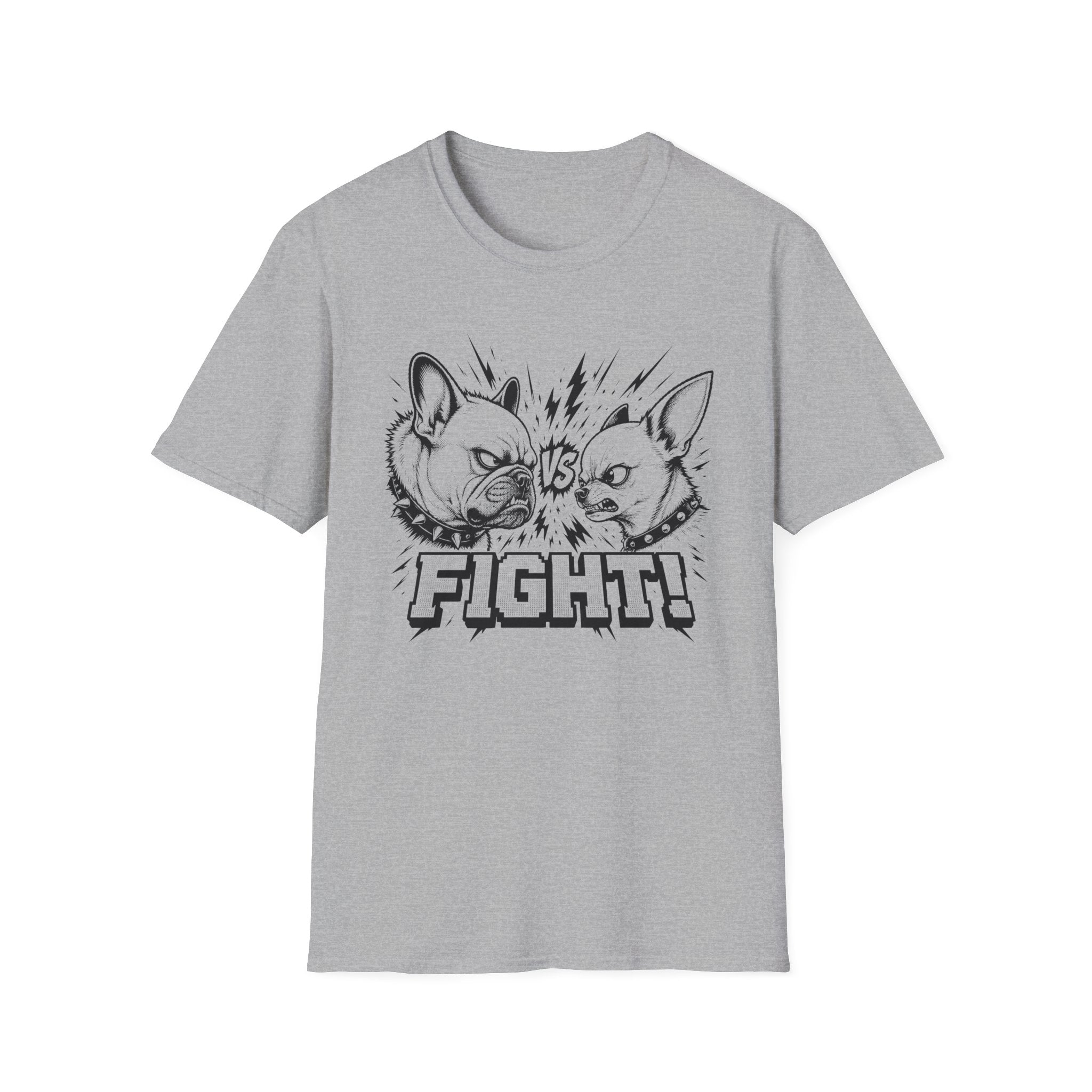 Bulldog VS Chihuahua T-Shirt