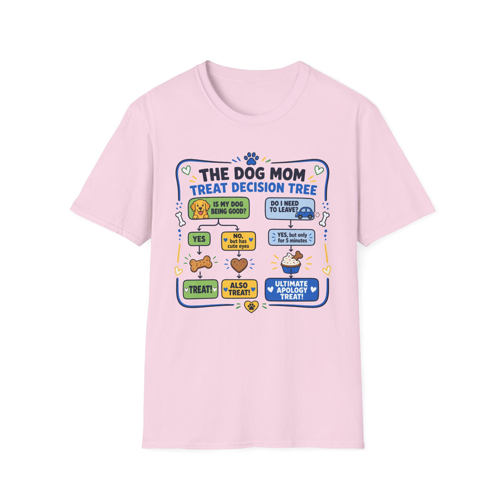 Dog Mom Treat Decision Tree T-Shirt