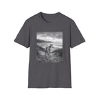 Whippet On The Beach Pose T-Shirt