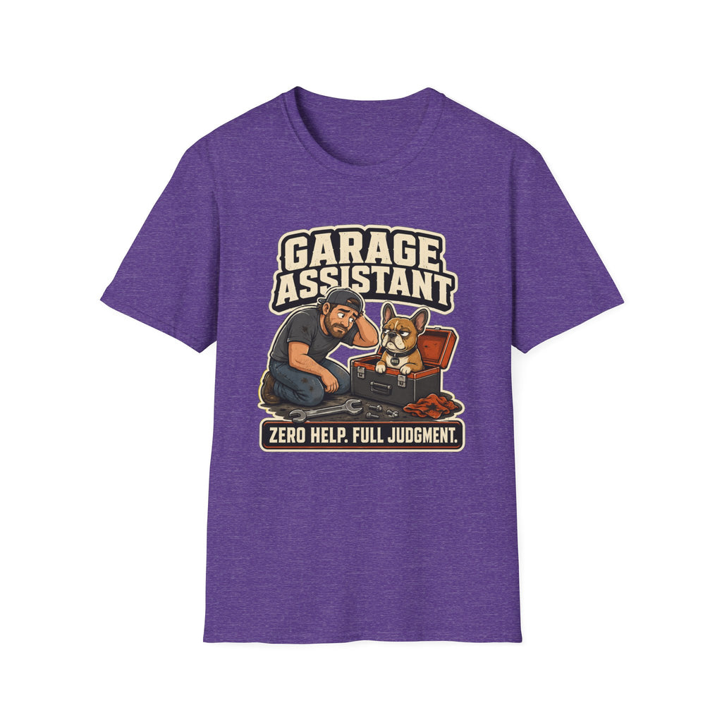 Frenchie Garage Assistant T-Shirt